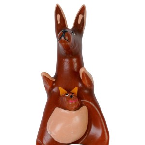 CONDOMERIE - PRESERVATIVI NOVITÀ DIPINTI A MANO MODELLO CANGURO XL